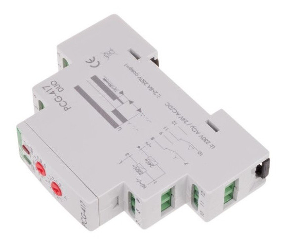 Реле часу запуску зірка-трикутник F&F PCG-417 DUO - фото №3