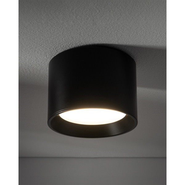 Точечный светильник Nowodvorski 10482 Maun GX53 1x12W IP54 черный - фото №1