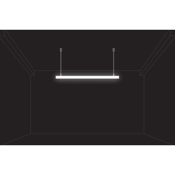 Горизонтальный подвес COLORS 1м (AS-NNR25LHX-1000) - фото №2