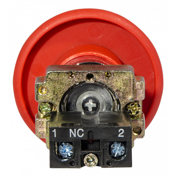 Кнопка-грибок Аско-Укрем XB2-BR42 Ø60мм «Стоп» червона (A0140010015) - фото №2