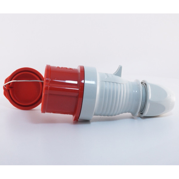 Трехфазный переносной разъем WALTHER WL310406 (3P+E) 16А 380V IP44 - фото №5