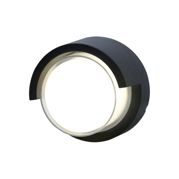 Вуличний світильник Goldlux 328786 Essen LED 1x12W 4000K 1400Lm IP44 чорний - фото №4