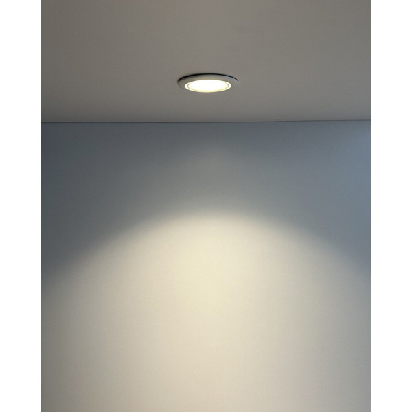 Точечный светильник Nowodvorski 8373 Foxtrot GU10 1x15W IP54 белый - фото №1