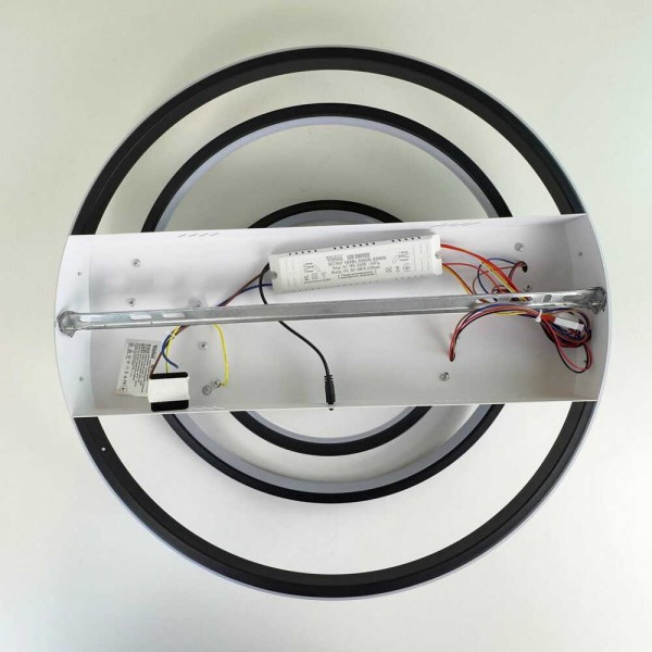 Світильник LED smart NITRO+пульт 100W 3000-5000K IP20 біло-чорний круг ( 220835 ) - фото №4