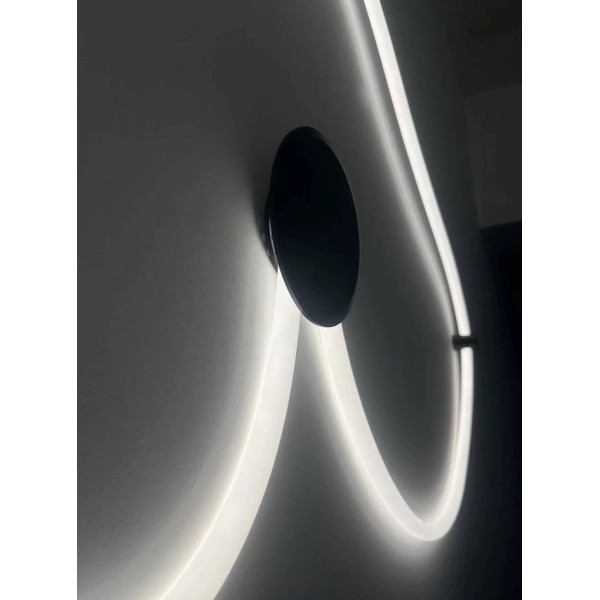 Комплект для настінного монтажу COLORS для неону NNR18 (AS-NNR18CCXM-OB-4C) - фото №1