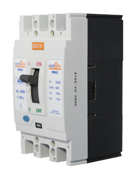 Автоматичний вимикач ECOHOME ECO FB/63 3p 40A - фото №4