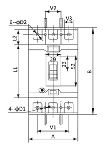Автоматичний вимикач ECOHOME ECO FB/63 3p 40A - фото №6