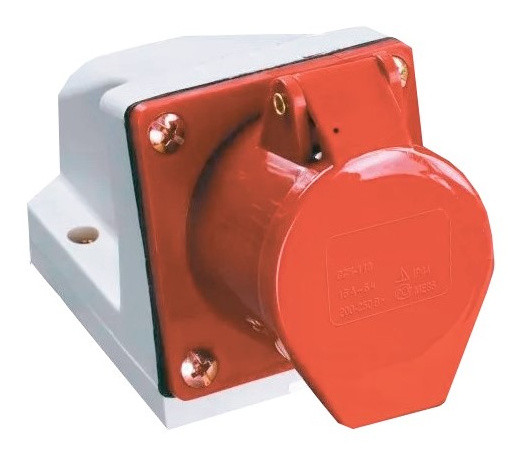 Накладная силовая розетка TNSy 124 3Р+PЕ 32А 380В IP44 (TNSy5500410)