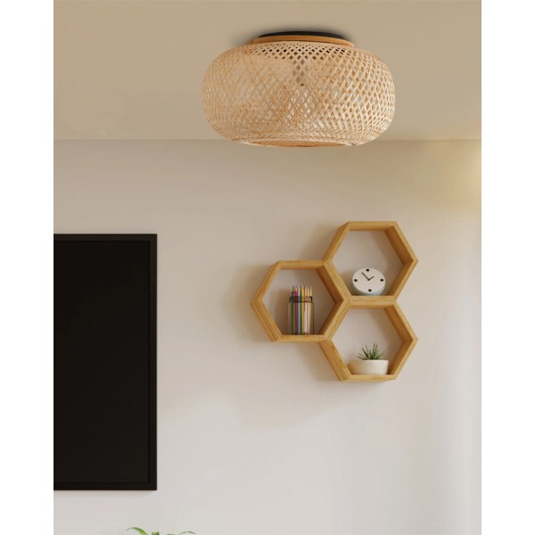 Люстра Goldlux 330499 Salomon E27 1x10W IP20 бежевая - фото №1