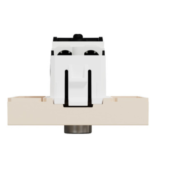 Одинарна TV розетка Schneider Electric NU346244 2М (бежева) - фото №2