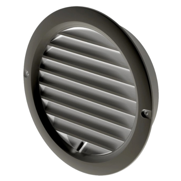 Решетка вентиляционная Вентс МВ 100 бВс черная