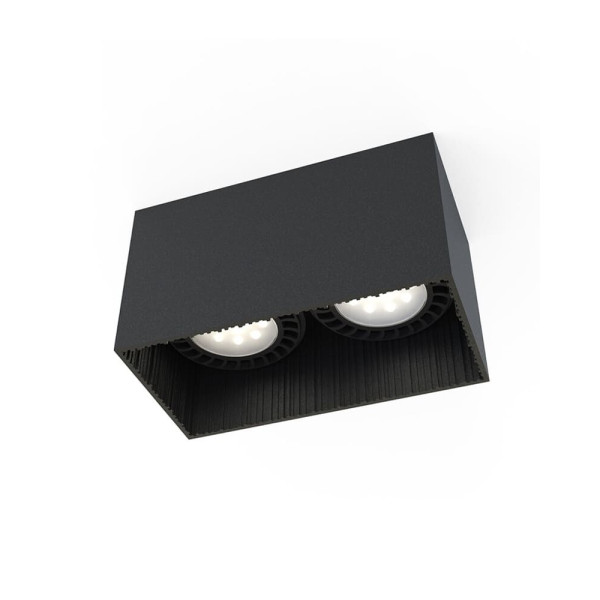 Точковий світильник Nowodvorski 39316 Groove GU10, ES111 2x15W IP20 чорний - фото №1