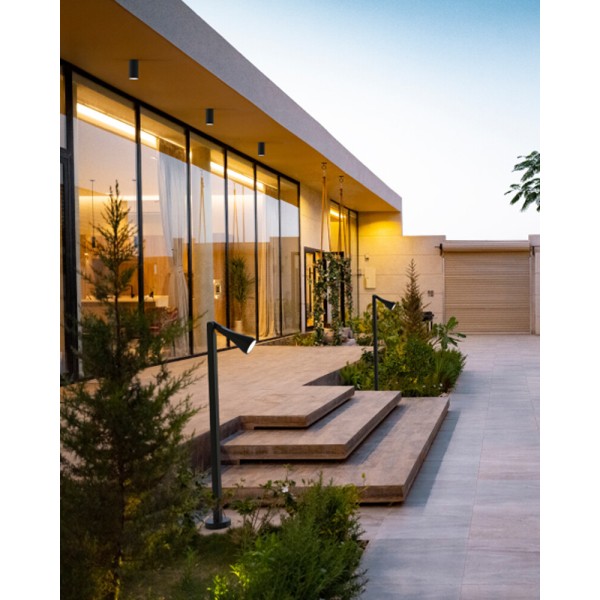 Вуличний світильник Nowodvorski 9563 Ottawa GU10 1x10W IP44 графітовий - фото №3