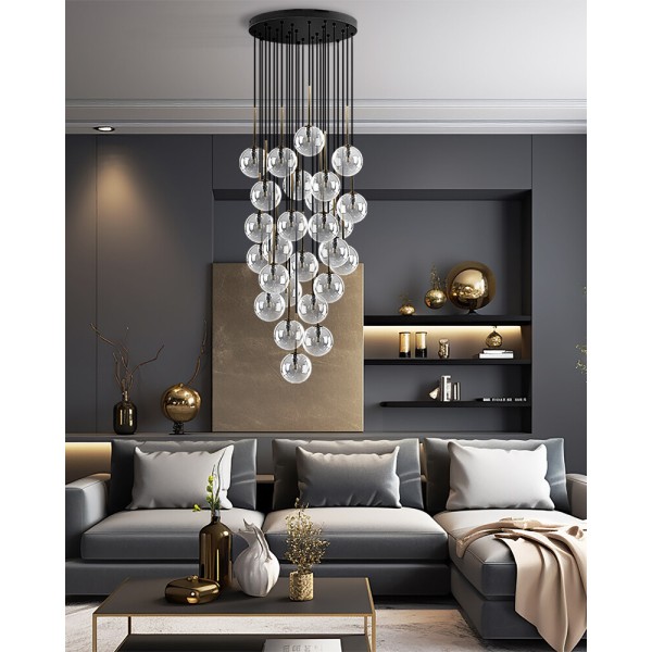 Люстра TK Lighting 10099 Nilos G9 26x8W IP20 золотая - фото №1