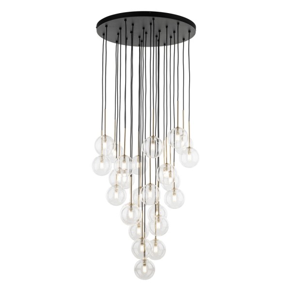 Люстра TK Lighting 10099 Nilos G9 26x8W IP20 золотая - фото №2