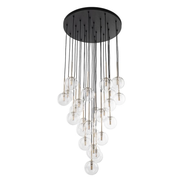 Люстра TK Lighting 10099 Nilos G9 26x8W IP20 золотая - фото №4