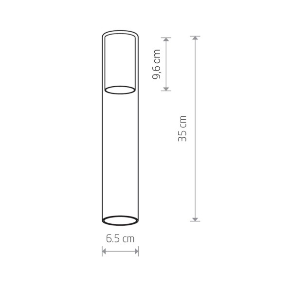 Плафон Nowodvorski 12045 Cameleon Cylinder L 10W IP20 бежевый - фото №1