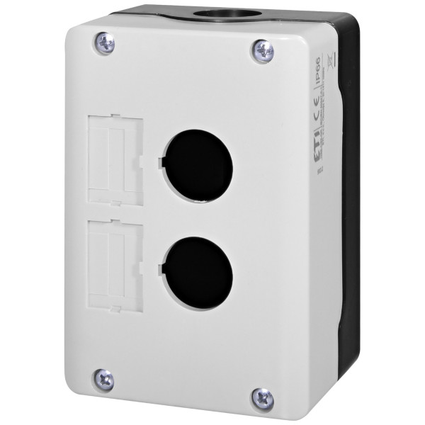 Корпус кнопочного поста ETI NSE-CS2-GR 2 места серый (4774152)