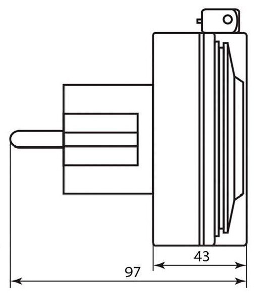 Таймер TM31/61924 3500W/16A - фото №7