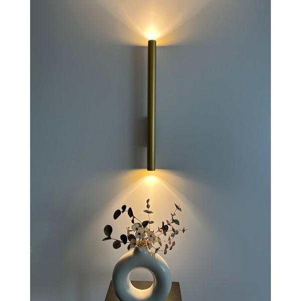 Бра, настінний світильник Nowodvorski 10760 Fourty Wall XL GU10 2x10W IP20 латунний - фото №2