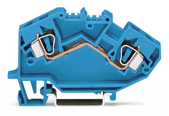 Клема Wago 782-604 6мм² (синя)