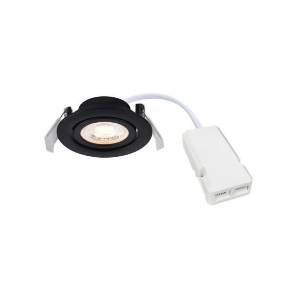 Точковий світильник Nordlux 2510300103 Monolo LED 1x4.8W 3000K 450Lm IP20 чорний - фото №4