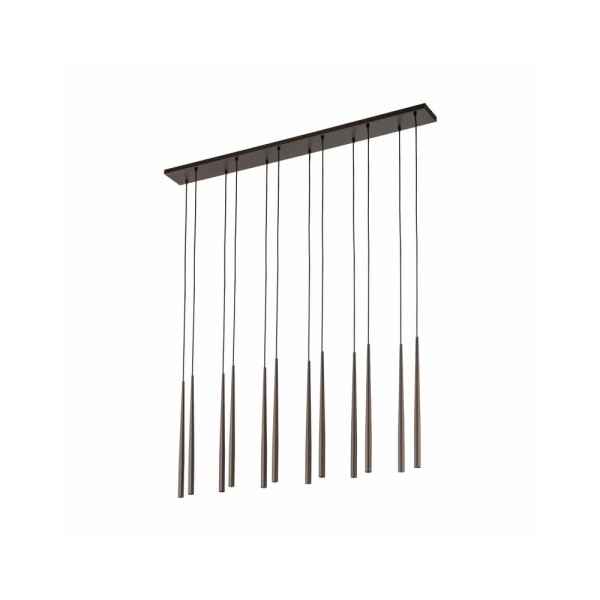 Підвісний світильник, люстра Tk Lighting 10111 Piano G9 12x8W IP20 Коричневий