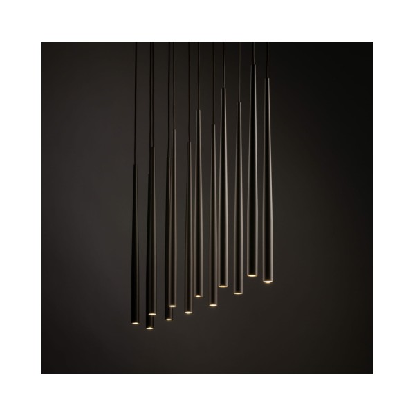 Підвісний світильник, люстра Tk Lighting 10111 Piano G9 12x8W IP20 Коричневий - фото №2