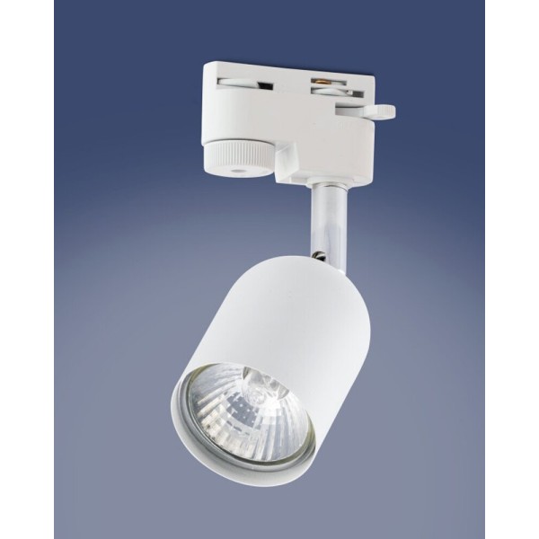 Трековий світильник TK Lighting 4496 Tracer GU10 1x10W IP20 білий - фото №1