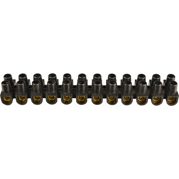 Клеммная колодка Аско-Укрем ЕМ W(U) 25мм² 60А черная (U0130040039)