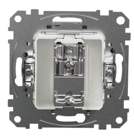 Кінцева TV-розетка 4 дБ Schneider Electric Sedna Design & Elements алюміній SDD113471 - фото №3