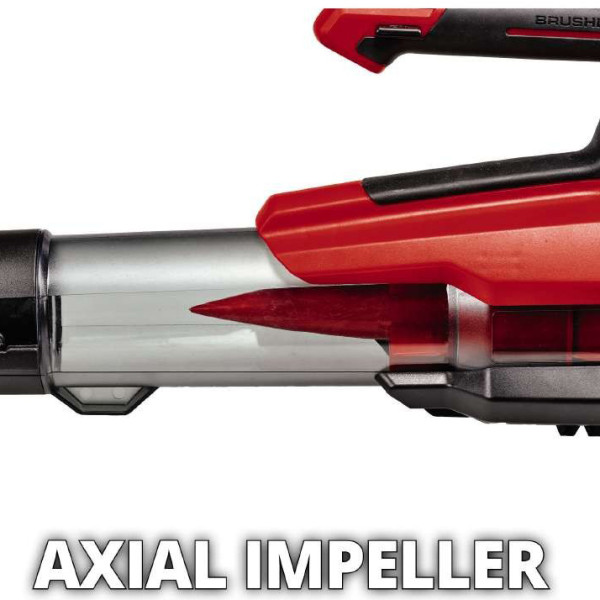 Акумуляторна повітродувка Einhell X-Change 18В без акумулятора з LED дисплеєм швидкості (3433555) - фото №5