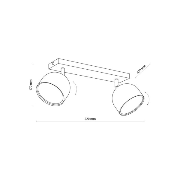 Світильник поворотний, спот TK lighting 6513 Altea - фото №3