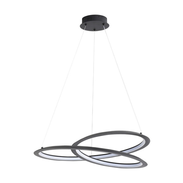 Подвесной светильник, люстра Goldlux 331106 Tango Led 1x44W 4000K 5300Lm IP20 Черный