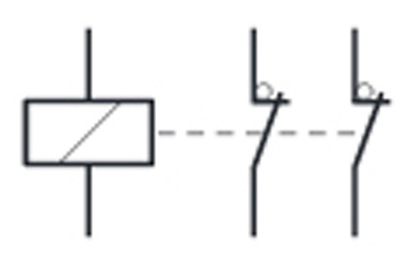Контактор 25A ESC226 (2НЗ, 230В) 1м Hager - фото №1