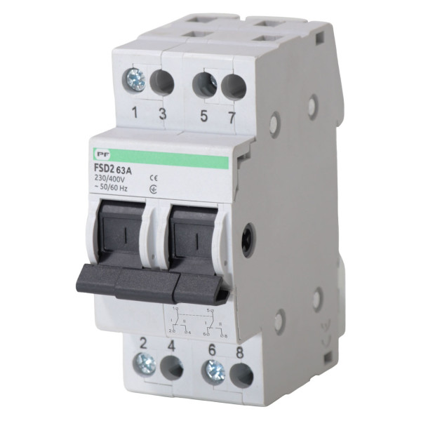 Переключатель нагрузки Promfactor FSD2 2P 63A 1-0-2 (FSD22063)