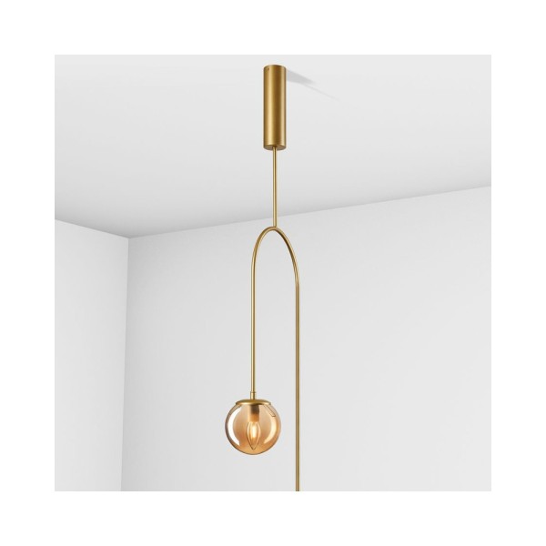 Підвісний світильник, люстра Imperium Light 349224.12.23 Leister E14 2x40W IP20 Золотий - фото №1