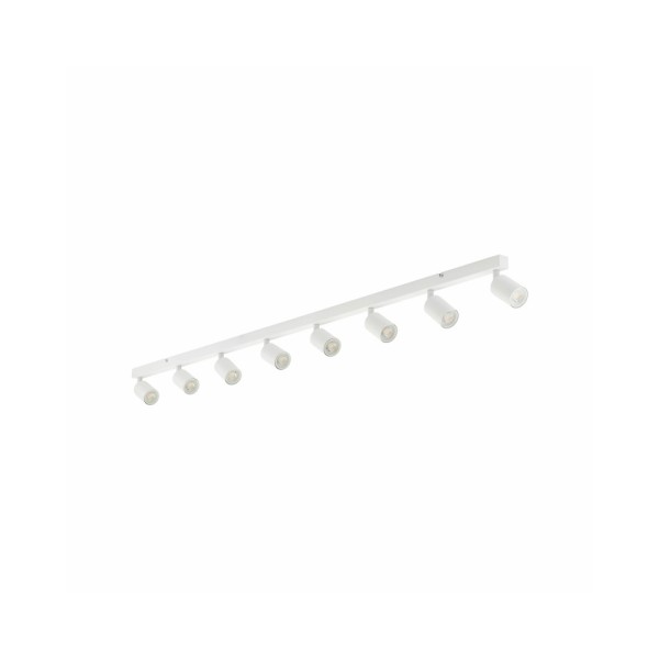 Світильник поворотний, спот TK Lighting 6879 Top GU10 8x10W IP20 Білий