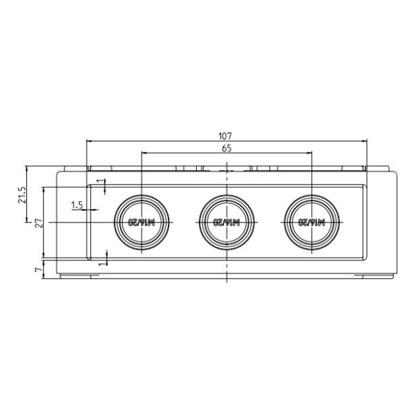 Влагозащищенная соединительная коробка Spelsberg PC 1309-6-m (10-M16/20) (sp12740901) IP66 для улицы - фото №5