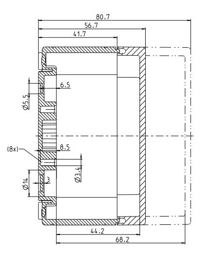 Влагозащищенная соединительная коробка Spelsberg PC 1309-6-m (10-M16/20) (sp12740901) IP66 для улицы - фото №6