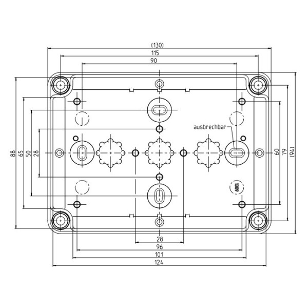 Влагозащищенная соединительная коробка Spelsberg PC 1309-6-m (10-M16/20) (sp12740901) IP66 для улицы - фото №7