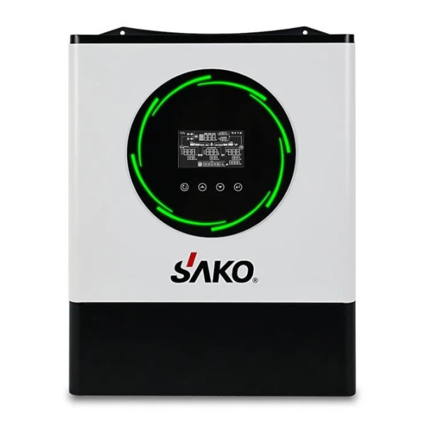 Гібридний інвертор SAKO Sunpolo 8.2KVA 3in1 8кВт 1ф 48В/230В - фото №1