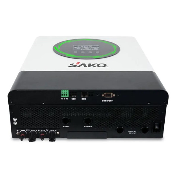 Гібридний інвертор SAKO Sunpolo 8.2KVA 3in1 8кВт 1ф 48В/230В - фото №5