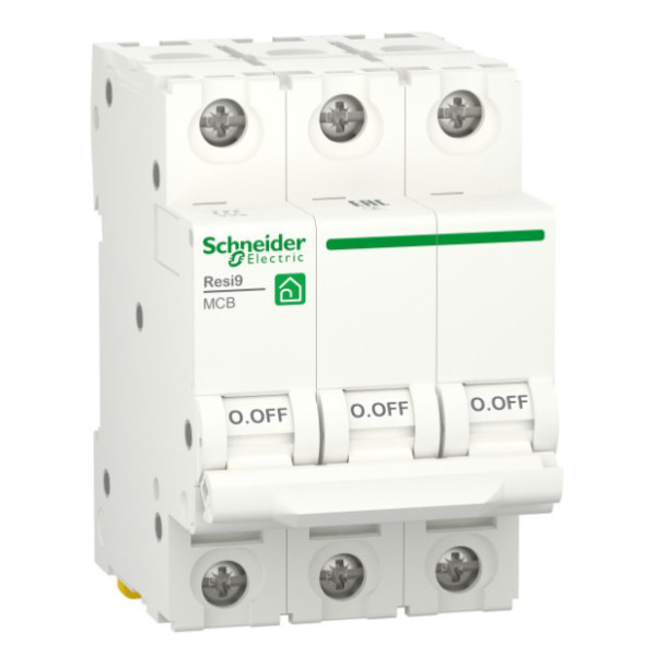 Автоматический выключатель Schneider Electric R9F02316 RESI9 6кА 3P 16A В