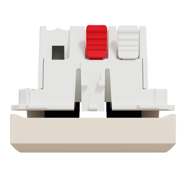 Кнопка вимикача Schneider Electric Unica New NU320144 10А 2м бежева - фото №3