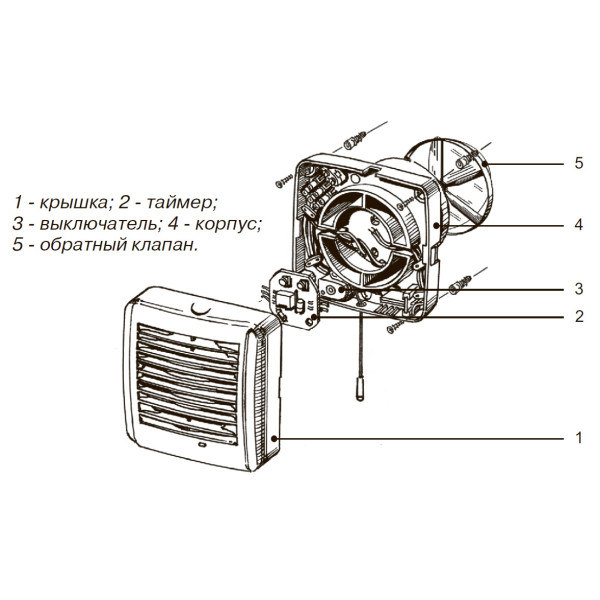 Вентилятор Blauberg Aero 125 ST - фото №2