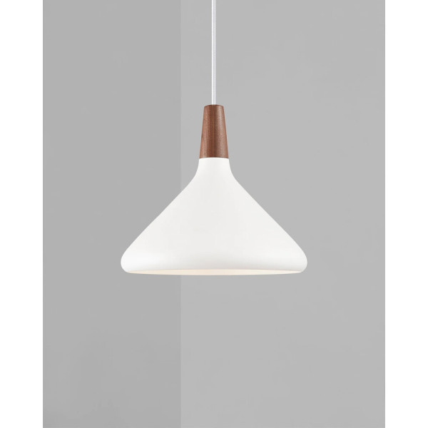 Подвесной светильник, люстра Nordlux 2120813001 Nori E27 1x40W IP20 белый - фото №2