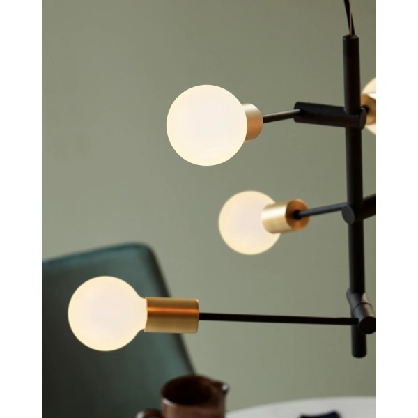 Подвесной светильник, люстра Nordlux 48933003 Josefine E27 6x25W IP20 черный - фото №3