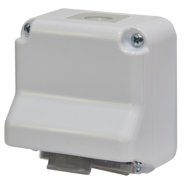 Накладна розетка з кришкою ETI PRE-1 IP44 (4481019) - фото №1