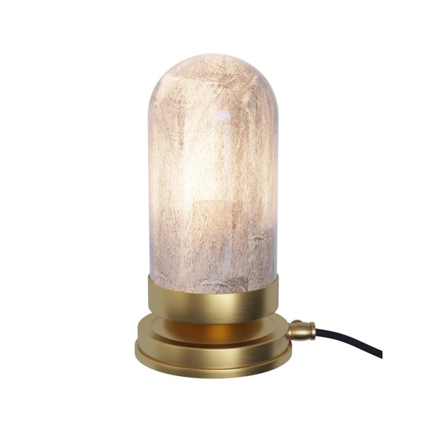 Настільна лампа Pikart 31434-1 Subway Stone G9 1x15W IP20 латунна - фото №3